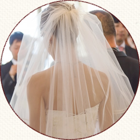 ウェディングケーキの写真